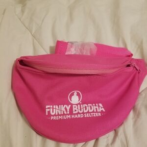Funky Buddha Pink Waist Bag Fanny Pack